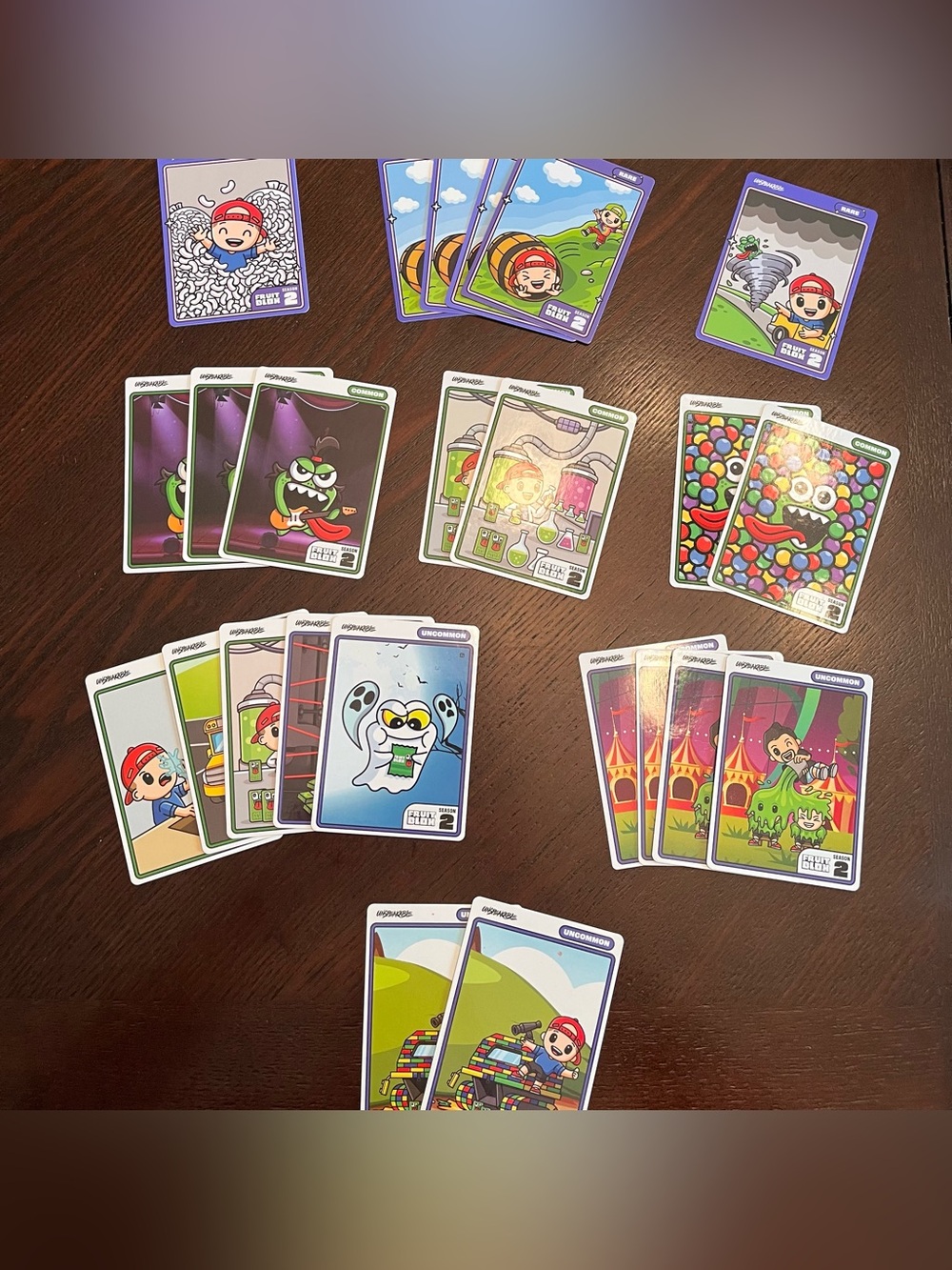 Unspeakable Fruit Blox Trading Cards Lot of 22